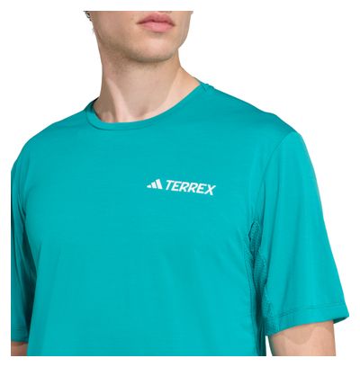 Adidas Terrex Xperior Heren Trui Korte Mouwen Groen