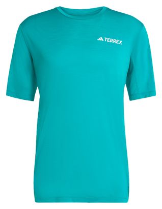 Adidas Terrex Xperior Heren Trui Korte Mouwen Groen