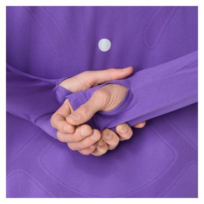 Maglia a maniche lunghe Asics Road Seamless Violet Uomo