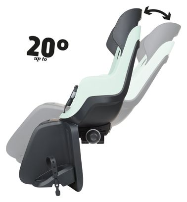 Bobike Go Maxi Carrier Reclinable Kindersitz Grün Marshmallow Mint