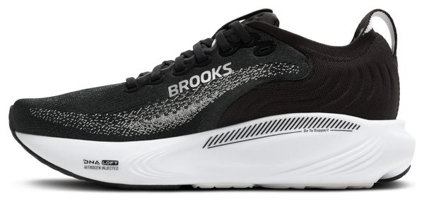 Brooks Adrenaline GTS 25 Nero/Bianco Scarpe da Corsa Uomo