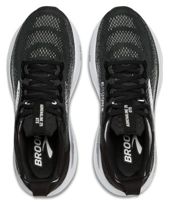 Brooks Adrenaline GTS 25 Nero/Bianco Scarpe da Corsa Uomo