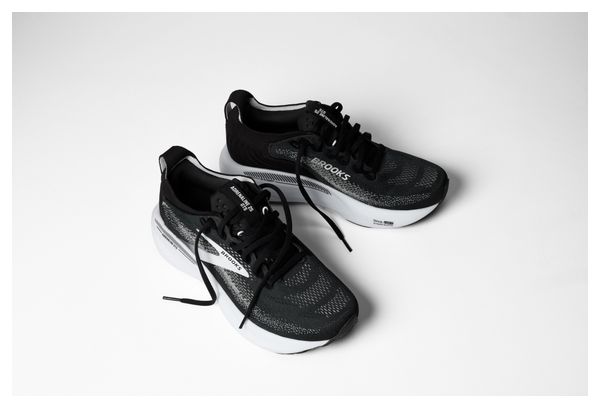 Brooks Adrenaline GTS 25 Nero/Bianco Scarpe da Corsa Uomo
