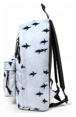 Sac à Dos Eastpak Out Of Office Pingouins Blanc