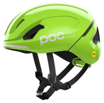 Casco infantil Poc Pocito Omne Mips Amarillo fluorescente/Verde