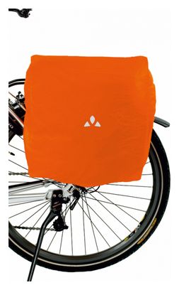 VAUDE Regenschutz für Fahrradtaschen orange