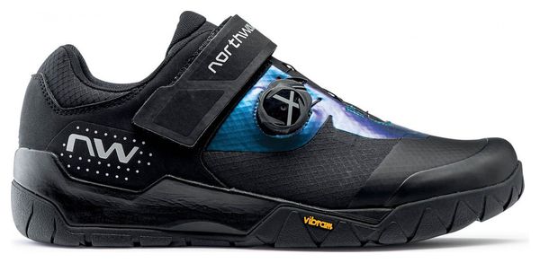 Chaussures Northwave Overland Plus Freedom Noir/Iridescent