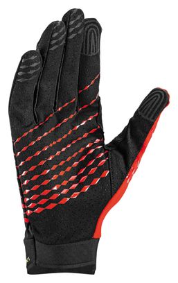 Leki Ultratrail Breeze Lange Handschoenen Zwart/Rood