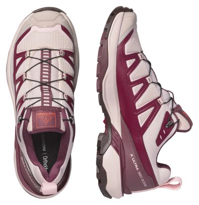Salomon X Ultra 360 Edge Women's Hiking Shoes in Pink