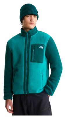 The North Face Yumiori fleece met volledige ritssluiting, groen, heren