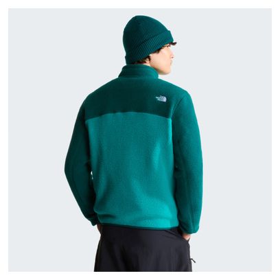 The North Face Yumiori fleece met volledige ritssluiting, groen, heren