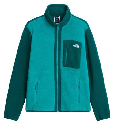 The North Face Yumiori fleece met volledige ritssluiting, groen, heren