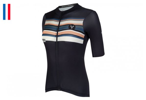 Maillot LeBram Arpettaz de manga corta para mujer verde Tailored Fit