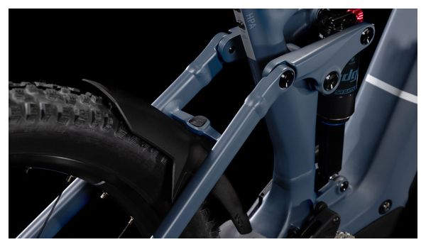 VTT Électrique Tout-Suspendu Cube Stereo Hybrid One44 Pro 800 Shimano Cues 11V 800 Wh 29'' Bleu Gris Ink 2025