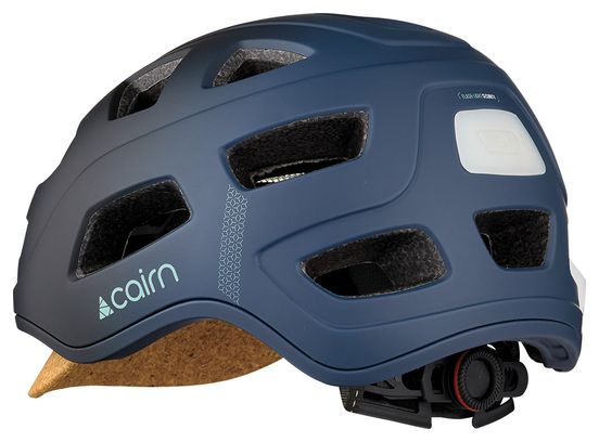 Cairn Quartz City Helm Led USB Mat Blauw