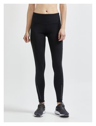Women's Long Craft ADV Essence Warm Black Tights