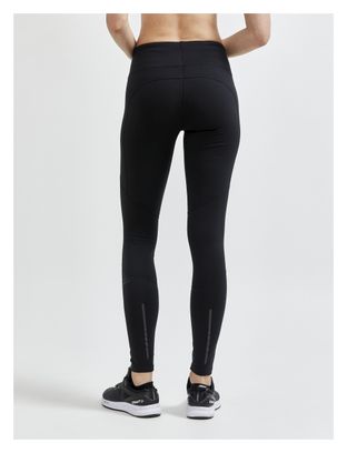 Women's Long Craft ADV Essence Warm Black Tights