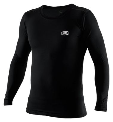 100% Basecamp Base Layer Long Sleeve Underwear Black