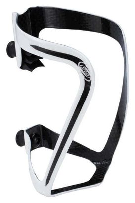 BBB Lightcage Glossy Carbon White Bottle Cage