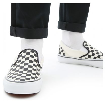 Vans Slip-On (Checkerboard) Skateschuhe Schwarz / off