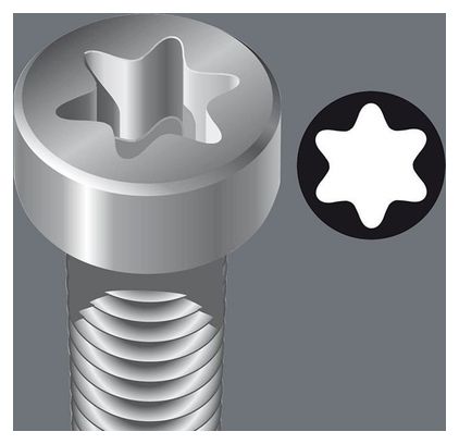 Wera-Tournevis TORX HF avec fonction de retenue-367 TORX HF 20 x 100