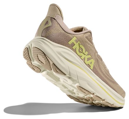 Hoka Clifton 10 Hardloopschoenen Beige/Geel Heren