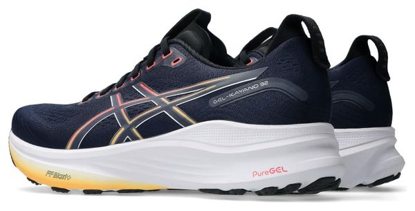 Asics Gel-Kayano 32 hardloopschoenen blauw/oranje heren