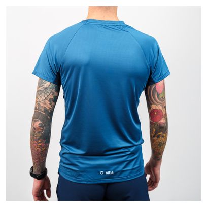 Maglietta Oxsitis a maniche corte da uomo X-Train Blu