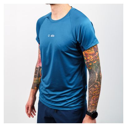 Maglietta Oxsitis a maniche corte da uomo X-Train Blu