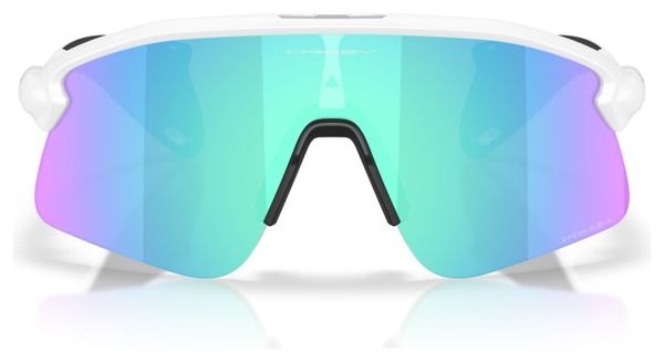 Occhiali Oakley Stunt Devil S - Bianco opaco / Prizm Sapphire / Ref : OO9518-04