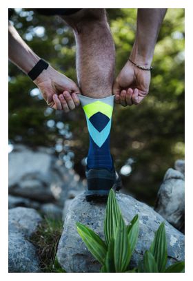 Chaussettes Incylence Trail Summits Sunrise Bleu 