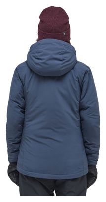 Giacca con cappuccio isolata Haglöfs Mimic Alert Donna Blu