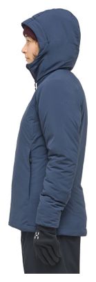 Giacca con cappuccio isolata Haglöfs Mimic Alert Donna Blu