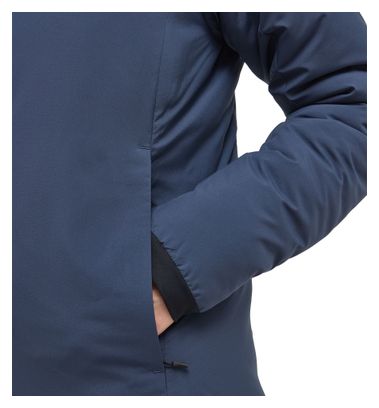 Giacca con cappuccio isolata Haglöfs Mimic Alert Donna Blu