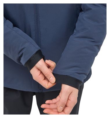 Giacca con cappuccio isolata Haglöfs Mimic Alert Donna Blu
