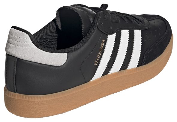 adidas Velosamba Leather Cycling Shoes Black/White Unisex