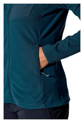 Felpa con cappuccio RAB Tecton blu da donna 