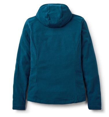 Felpa con cappuccio RAB Tecton blu da donna 