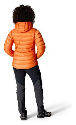 RAB Electron Pro Hoody Orange Women's Down Jacket