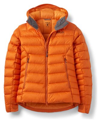 RAB Electron Pro Hoody Orange Women's Down Jacket