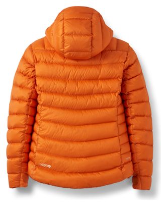 RAB Electron Pro Hoody Orange Women's Down Jacket