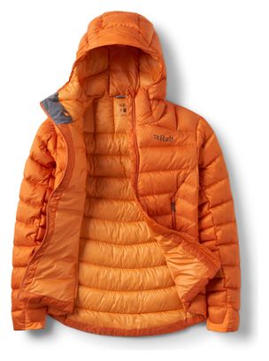 RAB Electron Pro Hoody Orange Women's Down Jacket