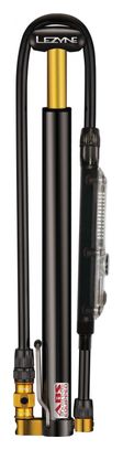Pompa da pavimento Lezyne Micro Floor Drive Digital HPG (Max 11 bar) Nero