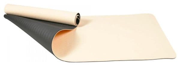 Tapis de Yoga - pilates - en TPE - double face bicolor de 180cm x 60cm x 0 6cm - Couleur : ABRICOT