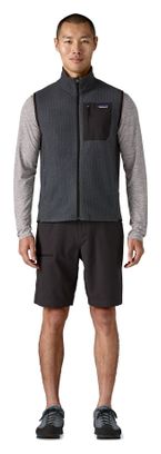 Forro polar sin mangas Patagonia R1 Air azul para hombre