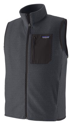 Forro polar sin mangas Patagonia R1 Air azul para hombre