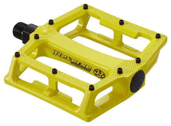 Reverse Super Shape 3D Pedaal Paar Geel