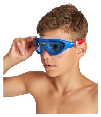Occhiali da nuoto Arena The One Mask Junior Blue Red