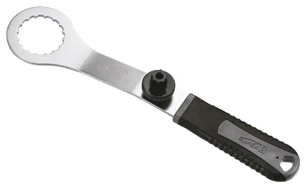 SUPER B - Bottom bracket axle wrench with TB-8911 crank mounting tool