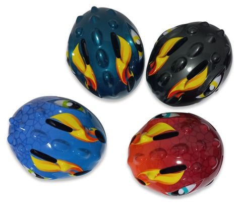 Casque de vélo Garçons Bleu - Dino XS 46/51cm